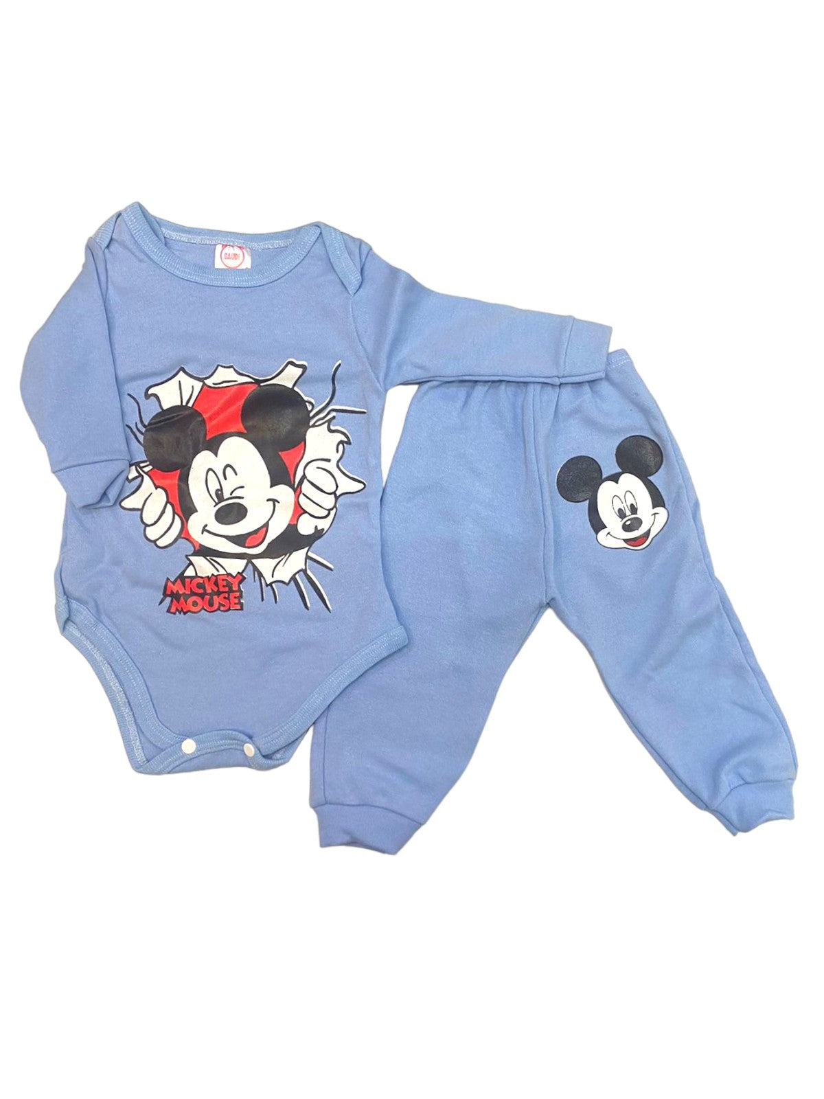 Pack x5 conjuntos Body y Pantalon Mickey