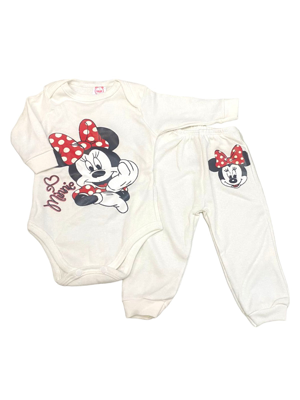 Pack x5 conjuntos Body y Pantalon Mickey