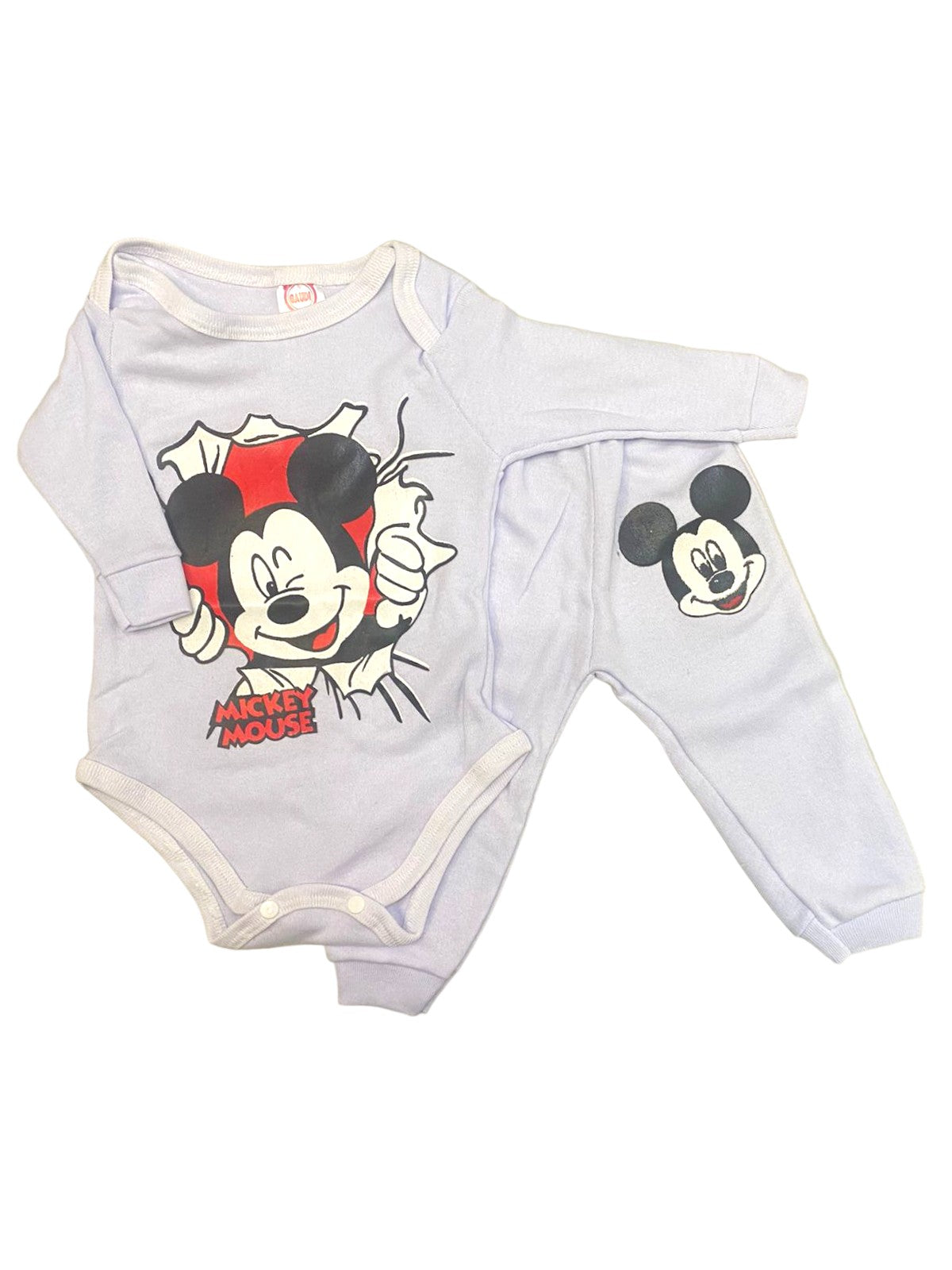 Pack x5 conjuntos Body y Pantalon Mickey