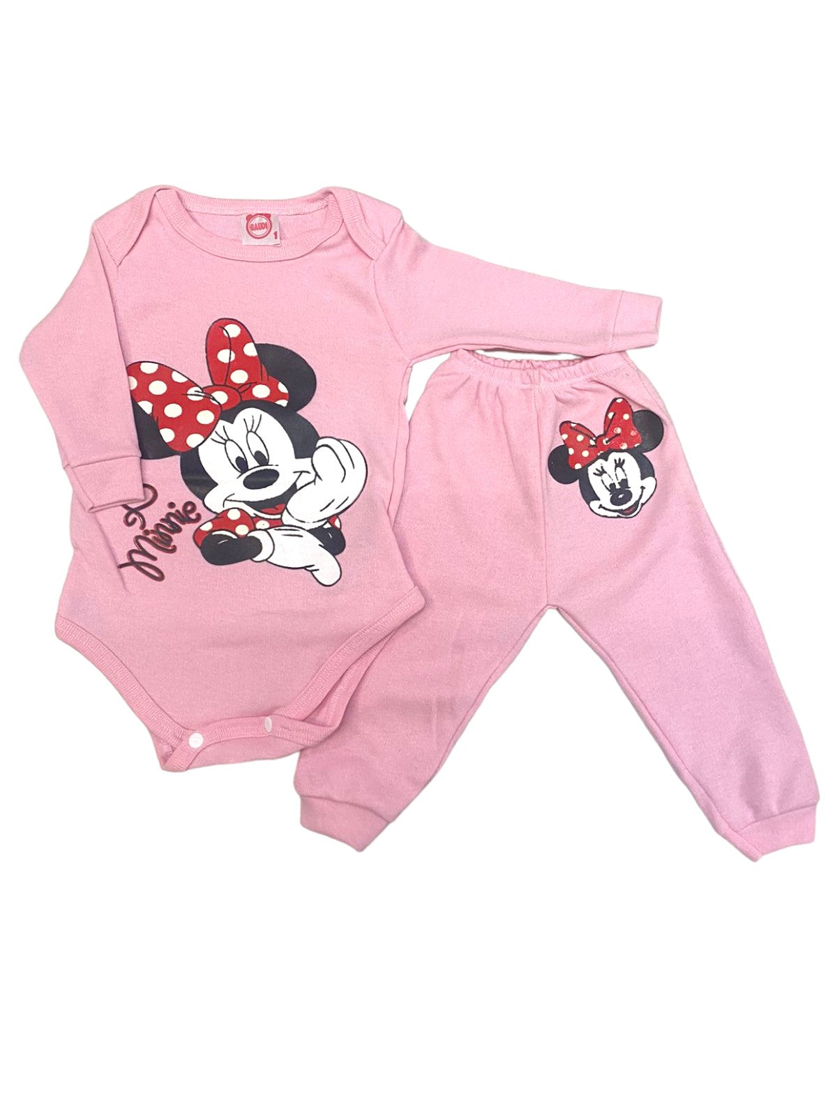 Pack x5 conjuntos Body y Pantalon Mickey