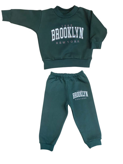 Pack X5 Conjunto de Frisa Buzo y Pantalón Brooklyn