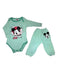 Pack X5 Conjunto de 2 Piezas Body con estampa y Pantalón sin pie