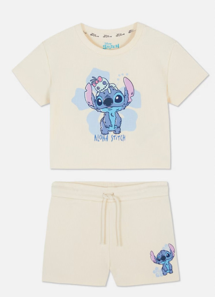 Pack X3 Conjunto remera y short Stitch
