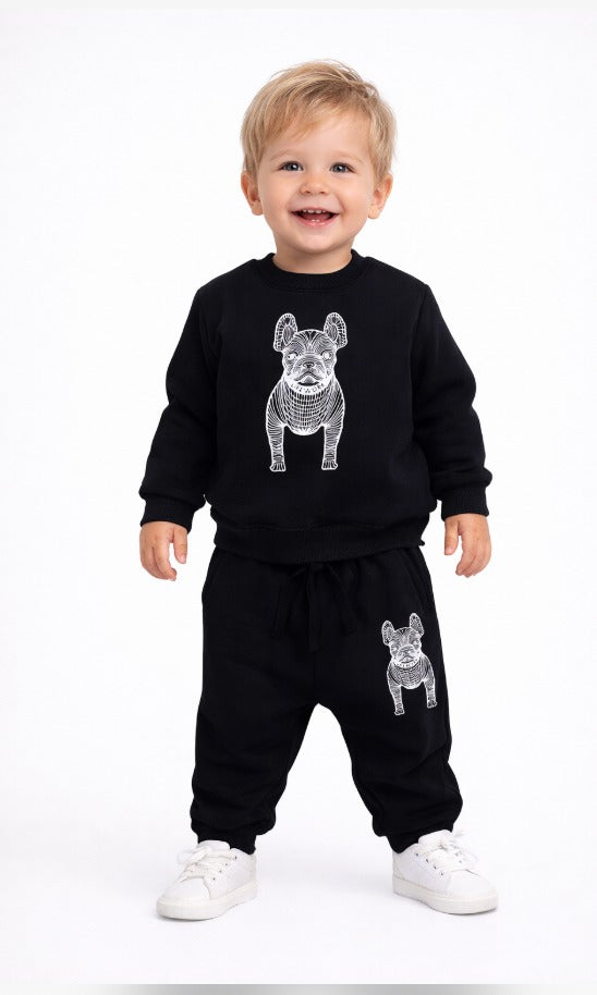 Pack X3 Conjunto buzo y pantalon Bulldog