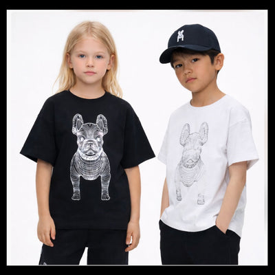 Pack X3 Conjunto remera y short Bulldog