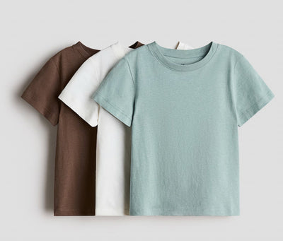 Pack X6 Remera Lisa