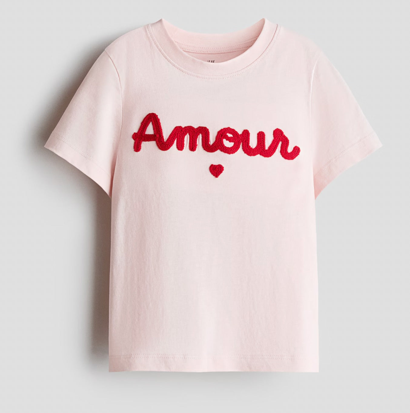 Pack X2 Remera Amor rosa