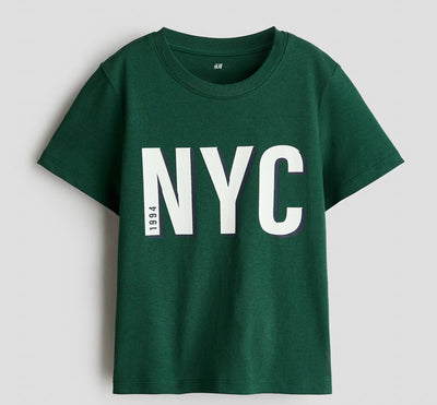 Pack X2 Remera NYC Verde