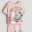 Pack X3 Conjunto Remera y short Snoopy