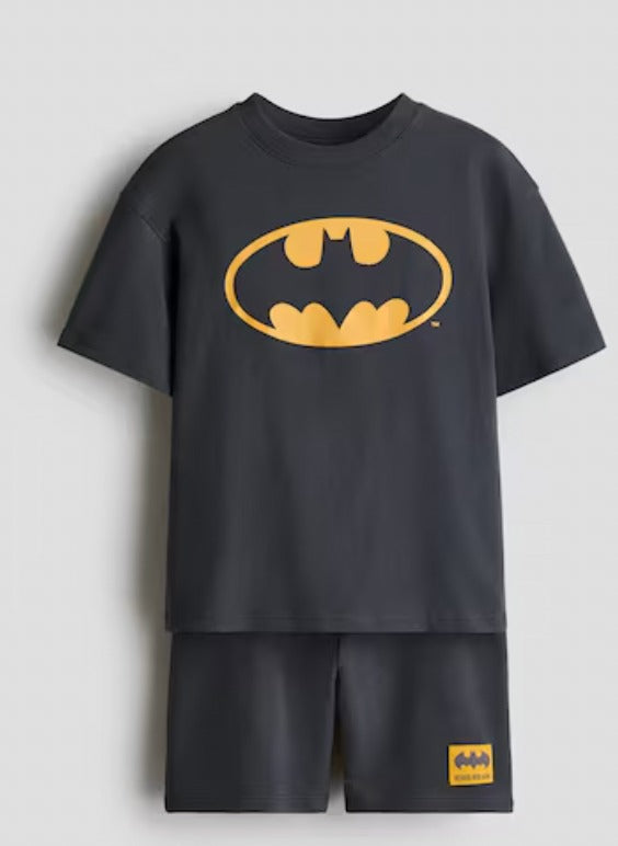 Pack X3 Conjunto Remera y short Batman