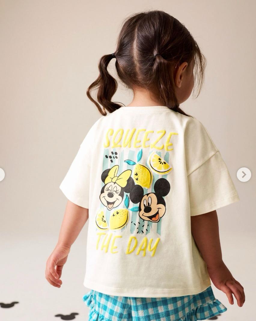 Pack X2 Remera Oversize Natural Minnie