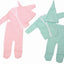 Pack x6 Juego X3 prendas Con Broche Rayado