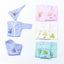 Pack x6 - 10 Conjunto con broche 3 piezas Con Estampa talle grande