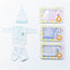 Pack X5 Conjunto De 3 Piezas Lunares ( Con Bordado)
