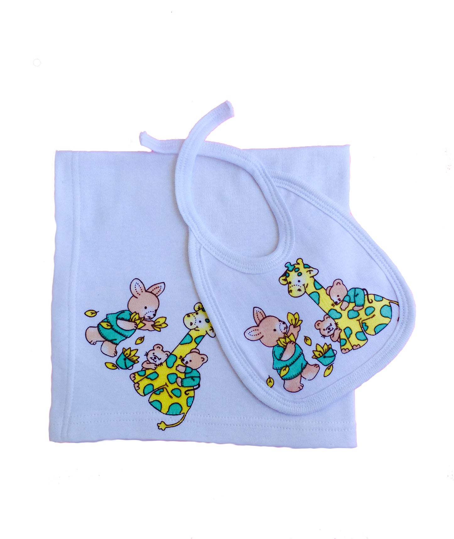 Pack X5 Mantilla Con Babero