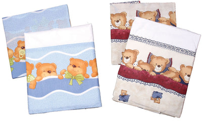 Pack x3 Sabana Cuna Funcional Estampada