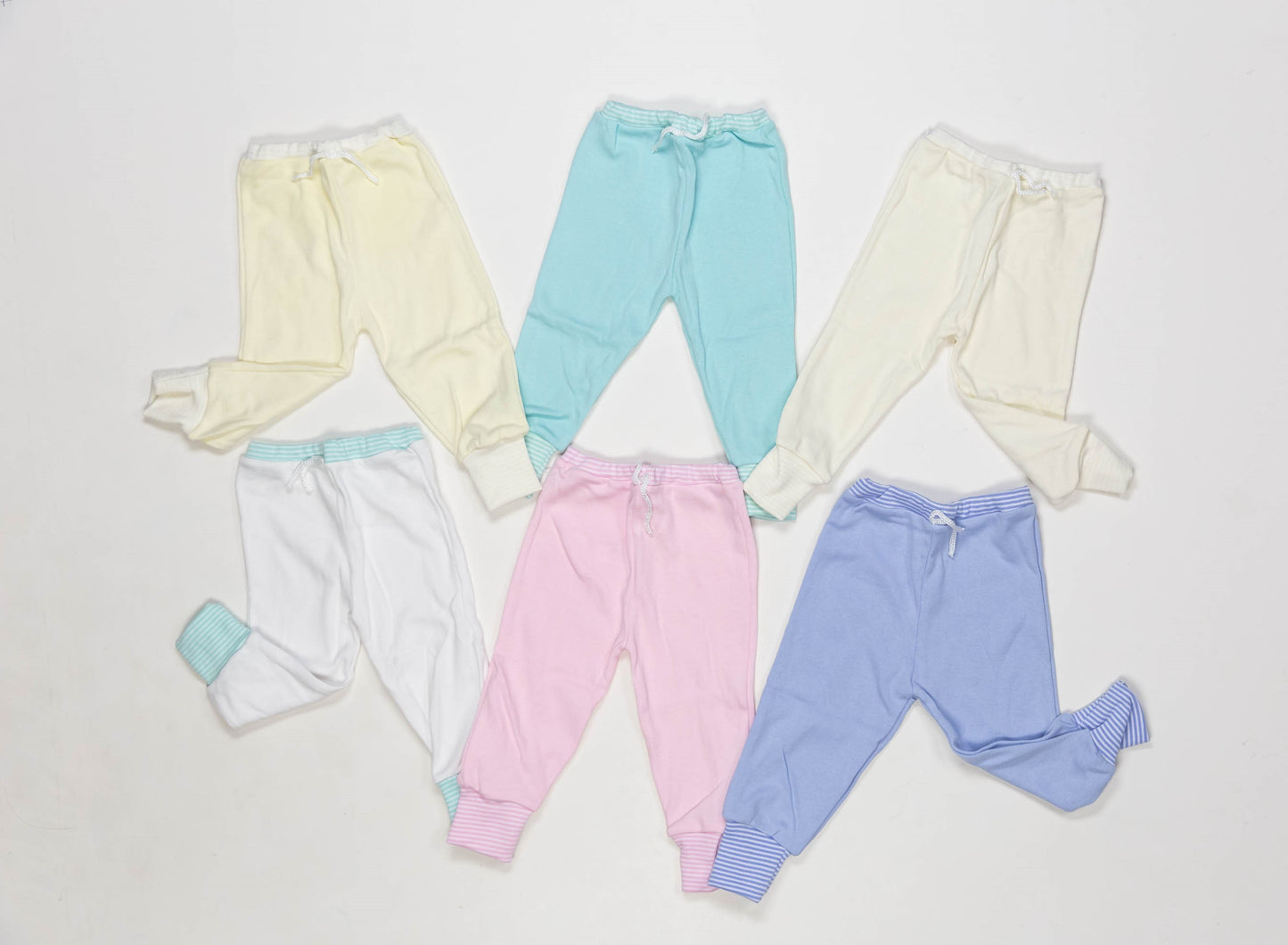 Pack X6 Pantalón Sin Pie Con Hilo