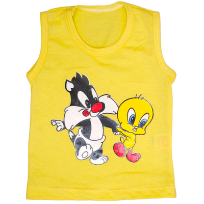 Pack X6 Musculosa Con Estampa Personaje