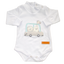 Pack X5 Body Polera Manga Larga Bordado