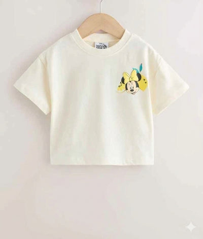 Pack X2 Remera Oversize Natural Minnie