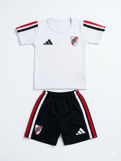 Pack X5 Conjunto River remera y short
