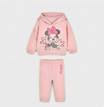 Pack X3 Conjunto Mickey - Minnie buzo con capucha, pantalon.