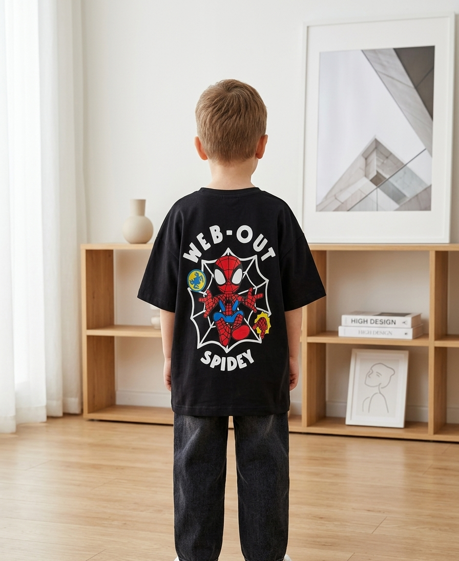 Pack X2 Remera Oversize Spiderman