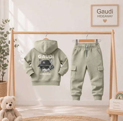 Pack X3 Conjunto campera y pantalon Bulldog