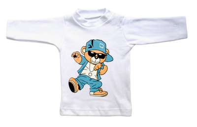 Pack X6 Remera manga larga con estampa