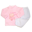Pack X5 Caja Pijama Camiseta Bordada Rayada + Pantalon Sin Pie