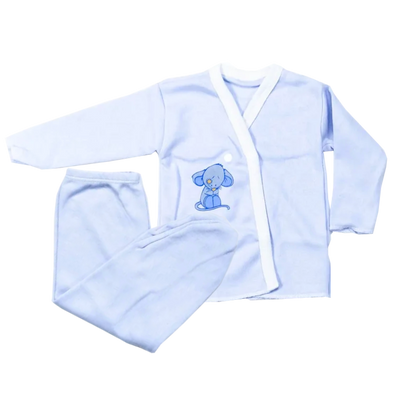 Pack x6 - 10 Conjunto 2 piezas Con Estampa y Broches
