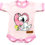 Pack X5 Body Manga Corta cuello francés Snoopy