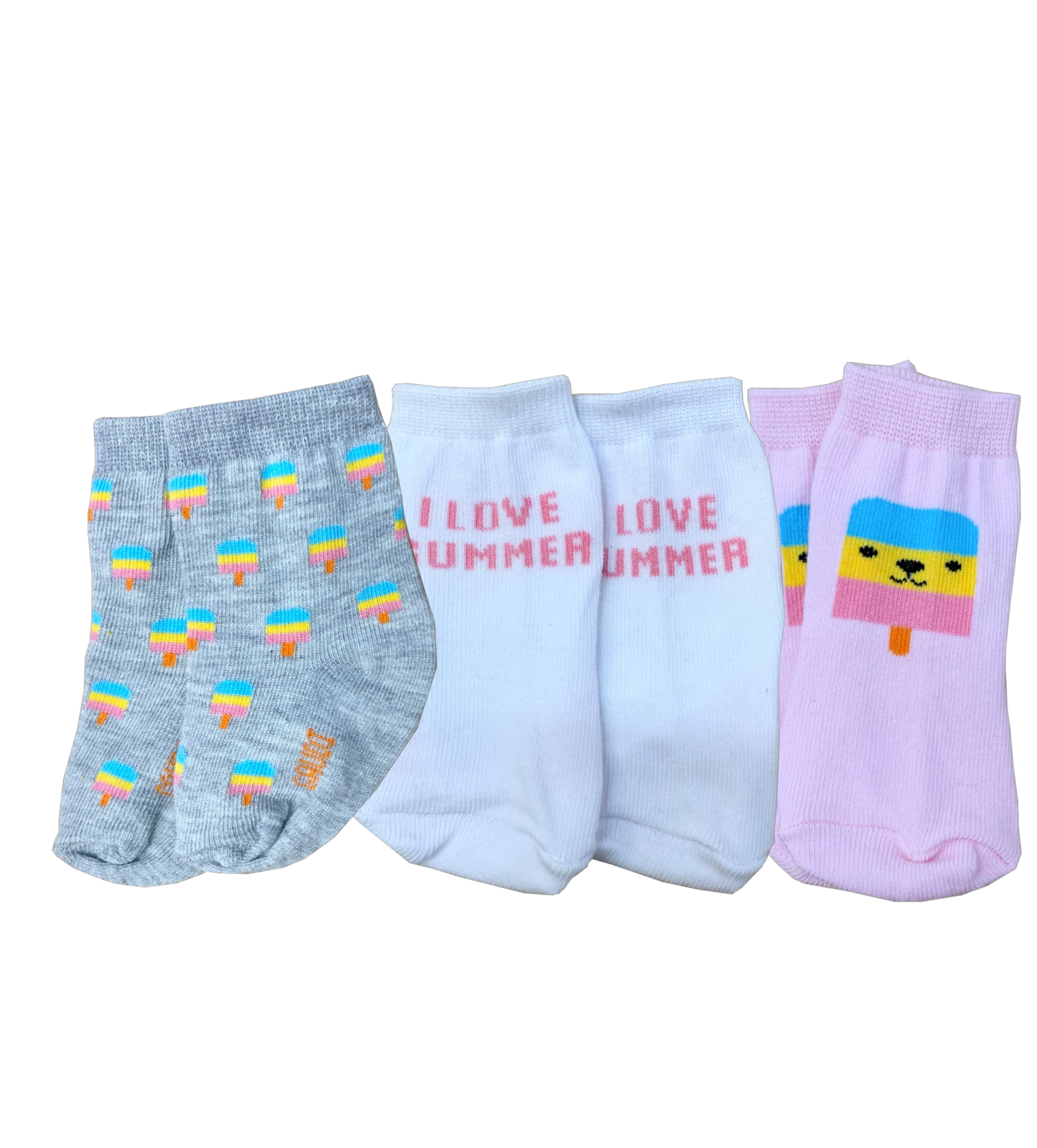 Pack X12 Medias Estampadas Bebe