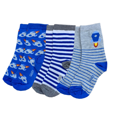 Pack X12 Medias Estampadas Juvenil