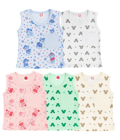 Pack X12  Musculosa Estampada